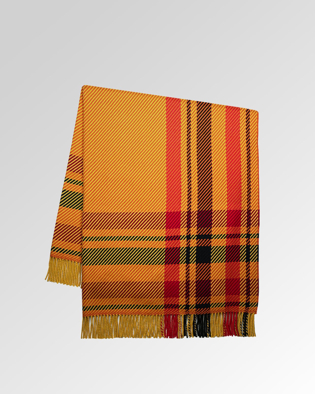 Darcy Tartan Luxury Wool Throw