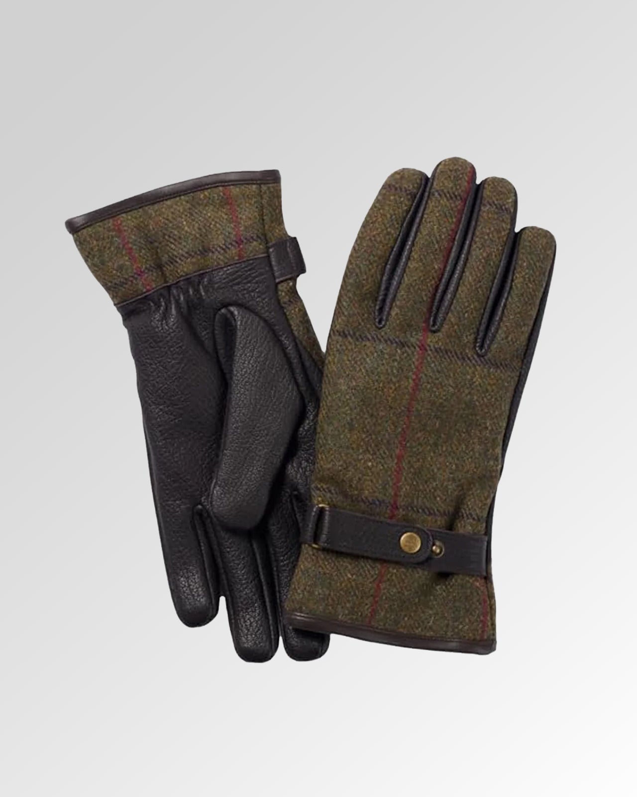 Waterproof Tweed Leather Gloves