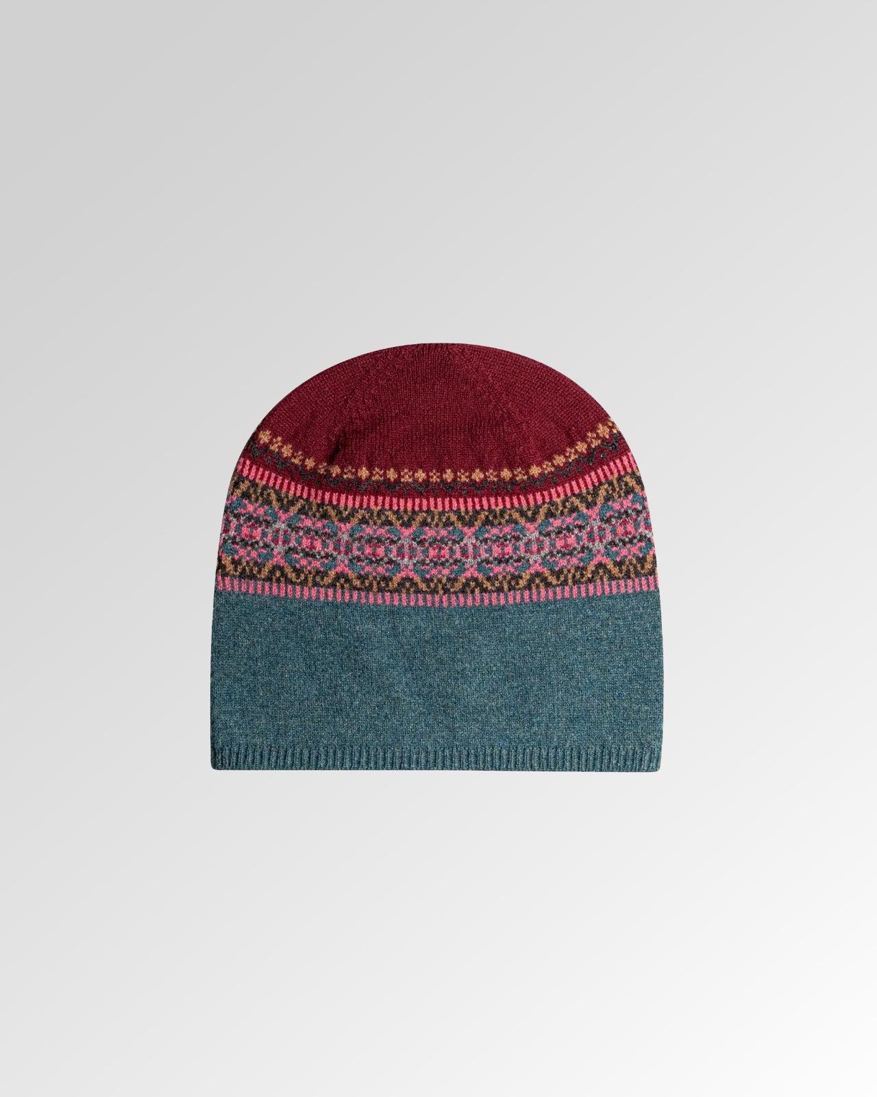 Fairisle Merino Wool Beanie