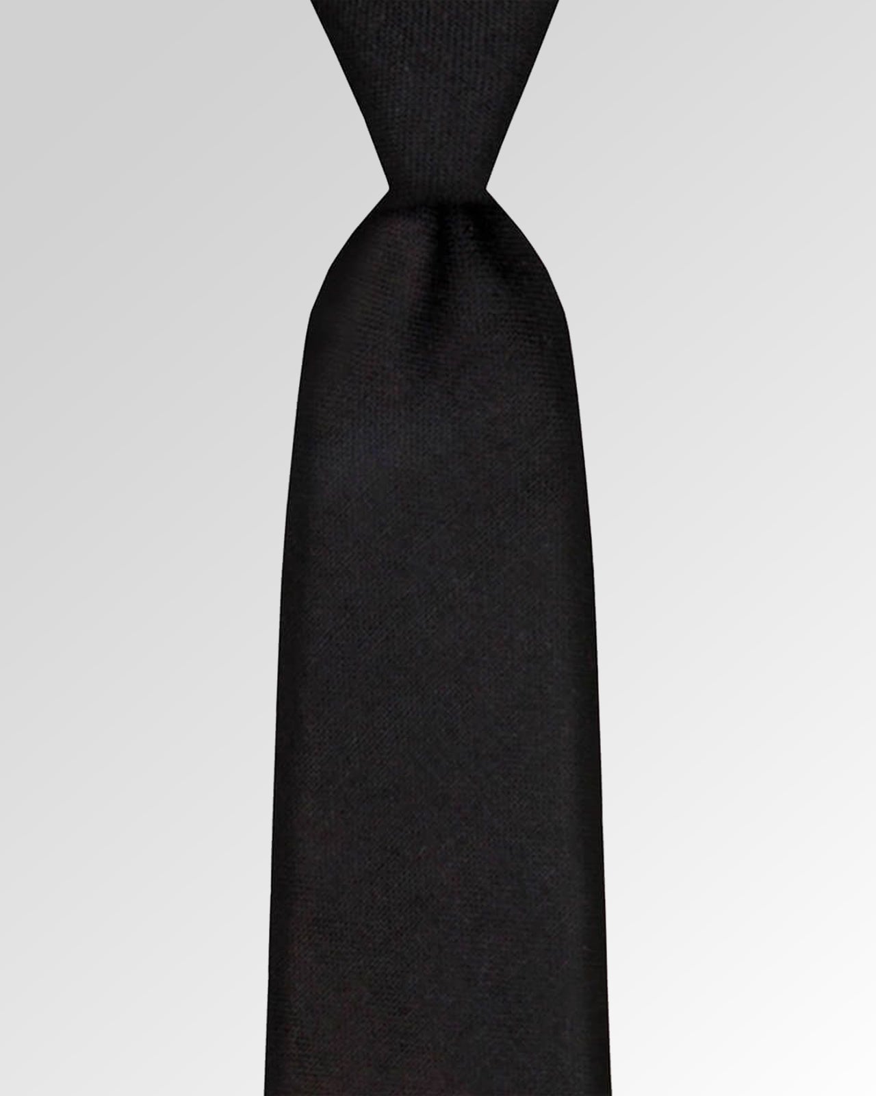 Plain Wool Neck Tie