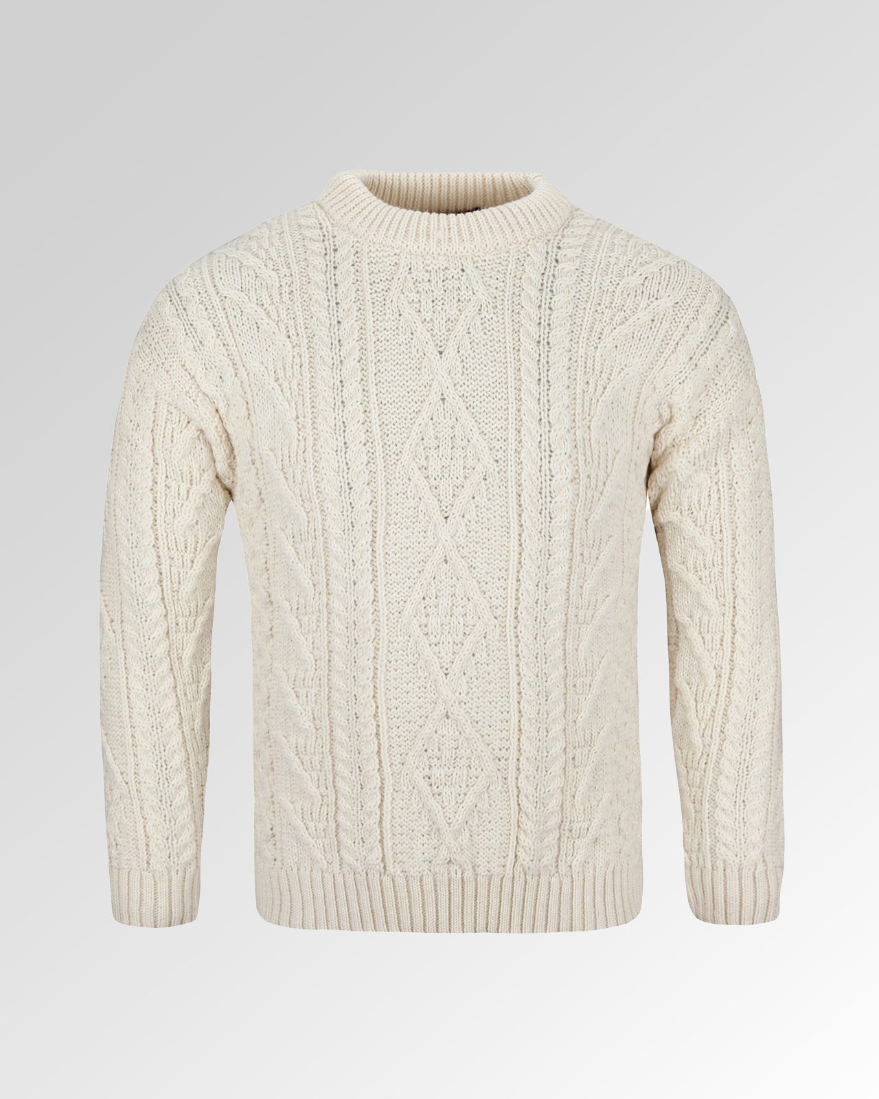 British Wool Unisex Aran Jumper
