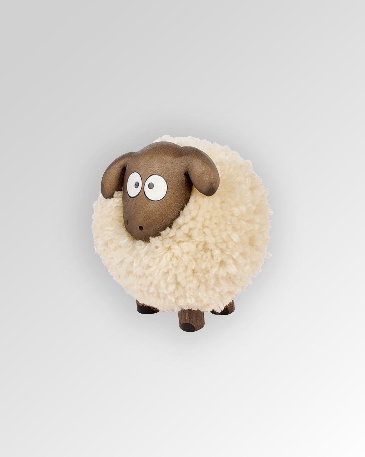 Large Fluffy Sheep Pompom Ornament