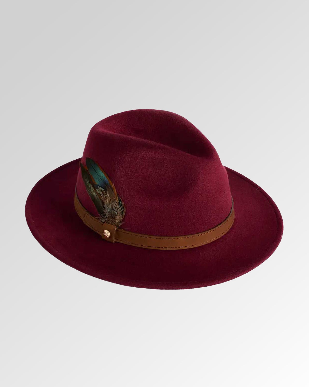Fedora Hat With Feather