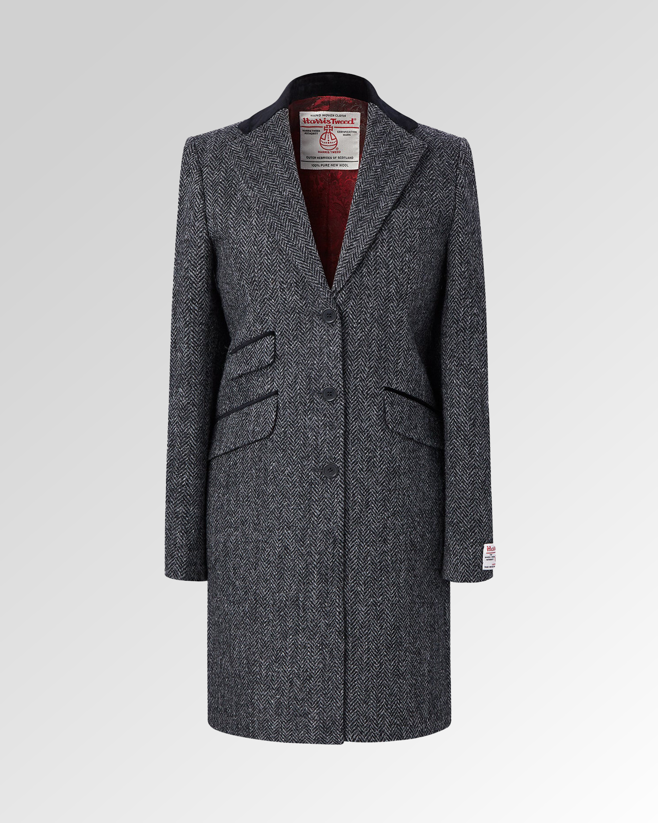 Victoria ¾ Tweed Coat