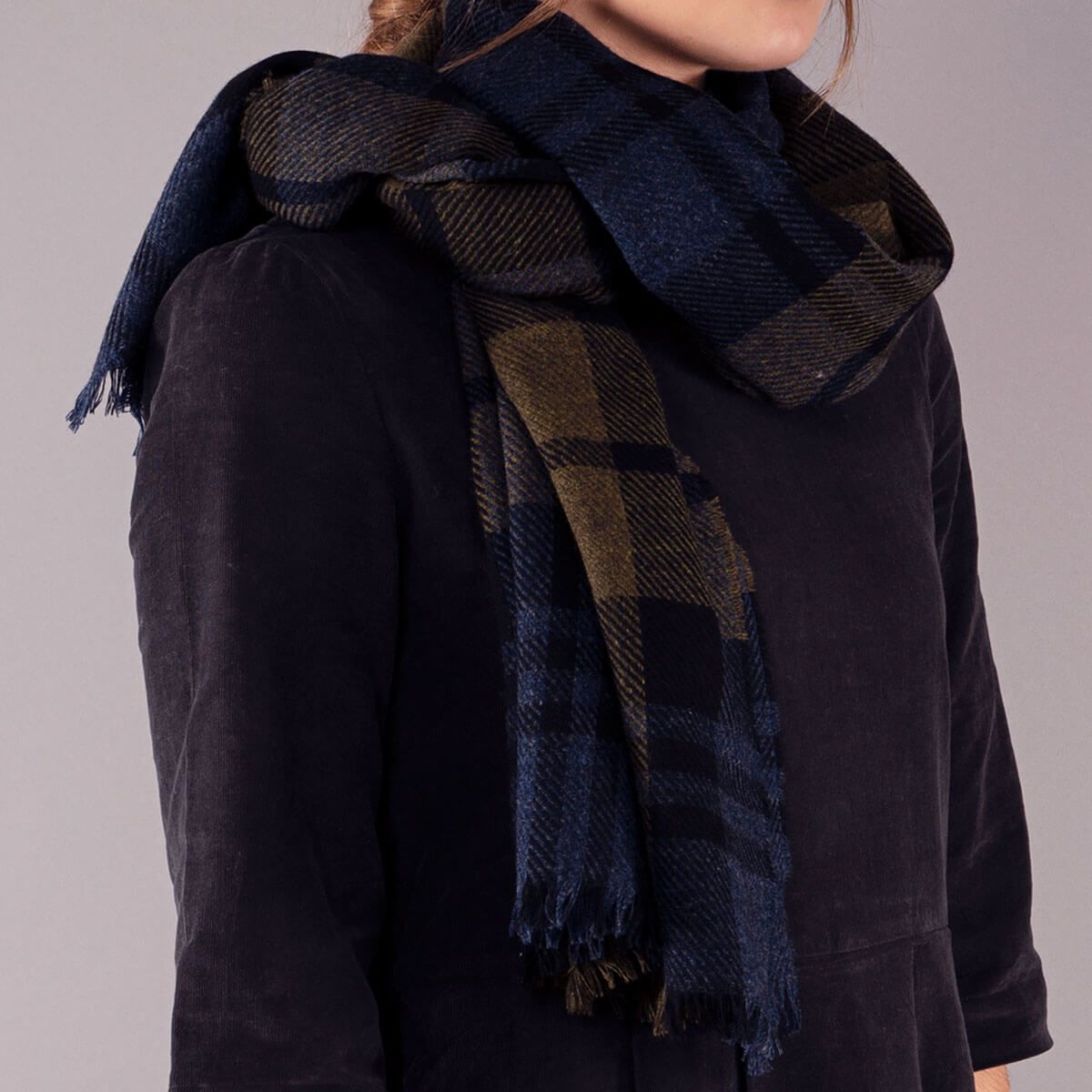 Brock Luxury Fine Wool Scarf