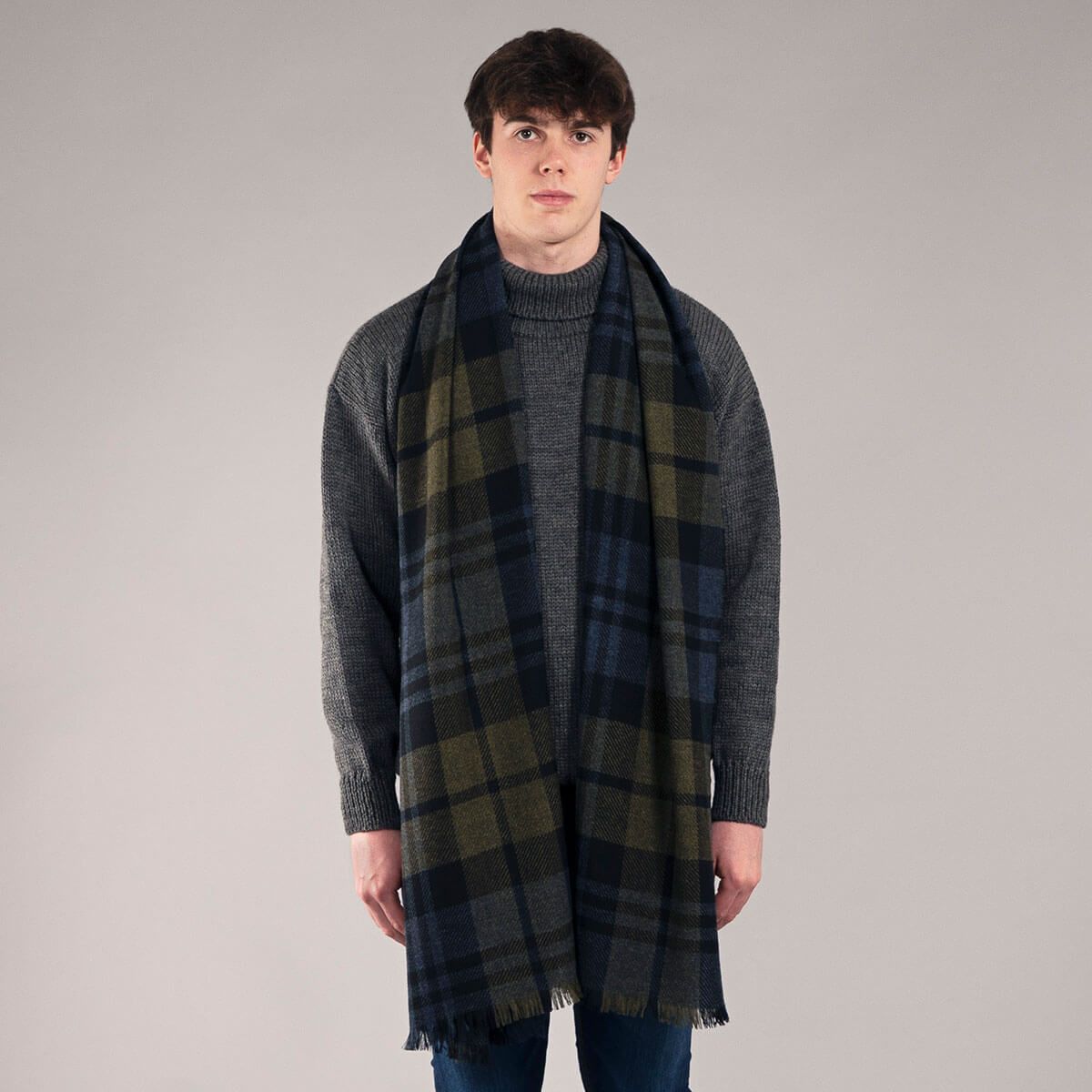 Brock Luxury Fine Wool Scarf
