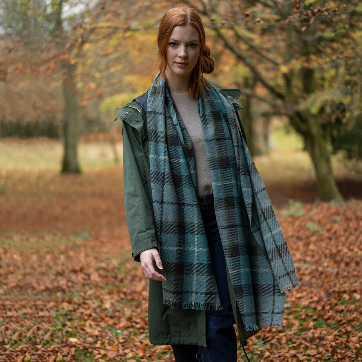 Brock Luxury Fine Wool Scarf