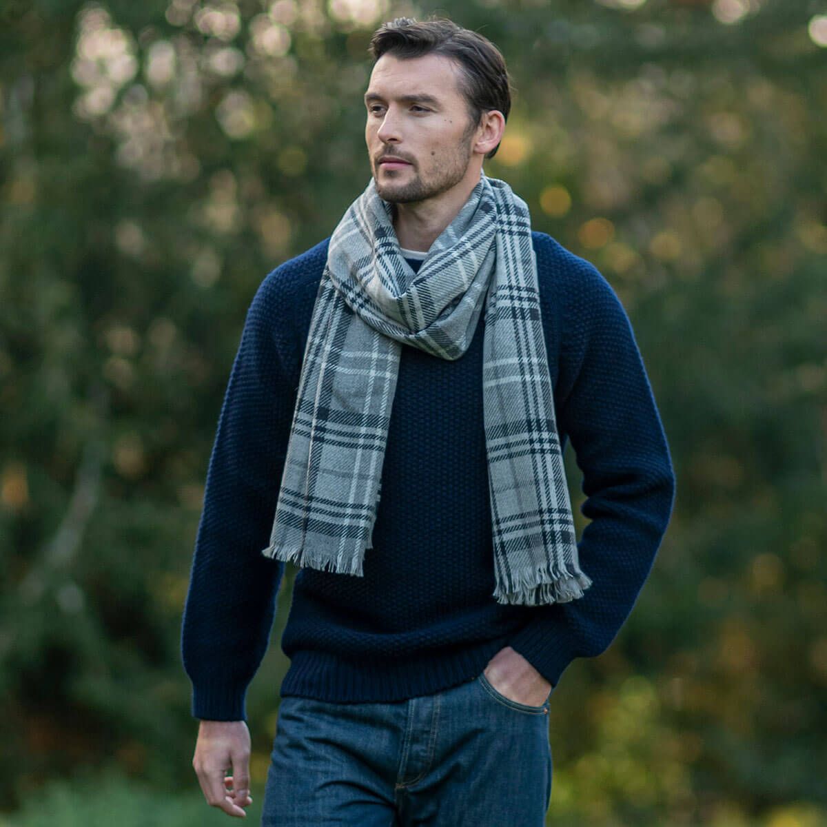 Brock Luxury Fine Wool Scarf