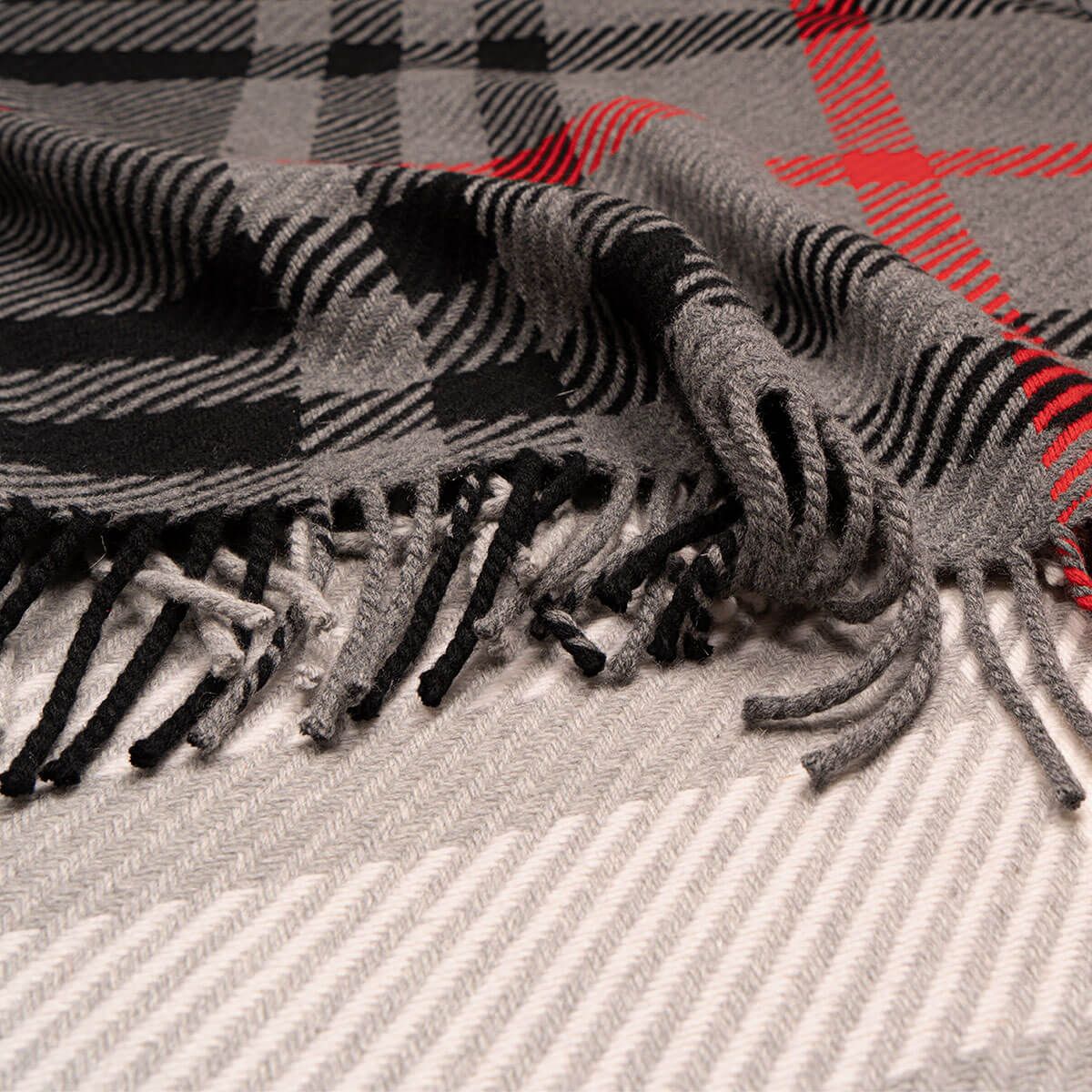 Darcy Tartan Luxury Wool Throw