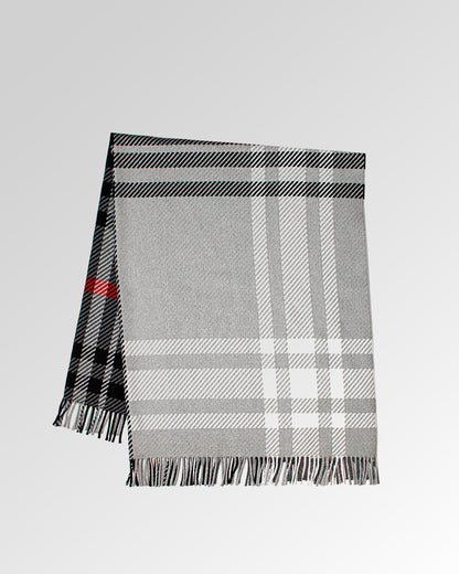 Darcy Tartan Luxury Wool Throw