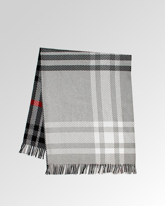 Darcy Tartan Luxury Wool Throw