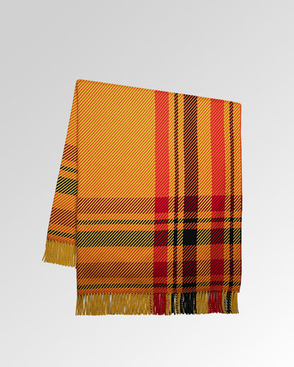 Darcy Tartan Luxury Wool Throw