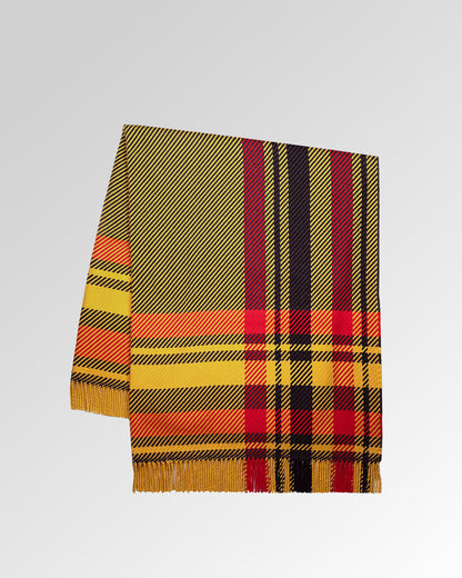 Darcy Tartan Luxury Wool Throw