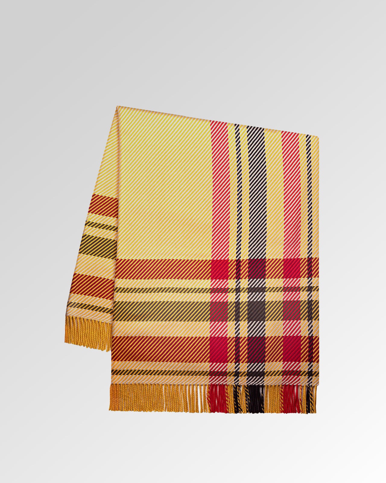 Darcy Tartan Luxury Wool Throw