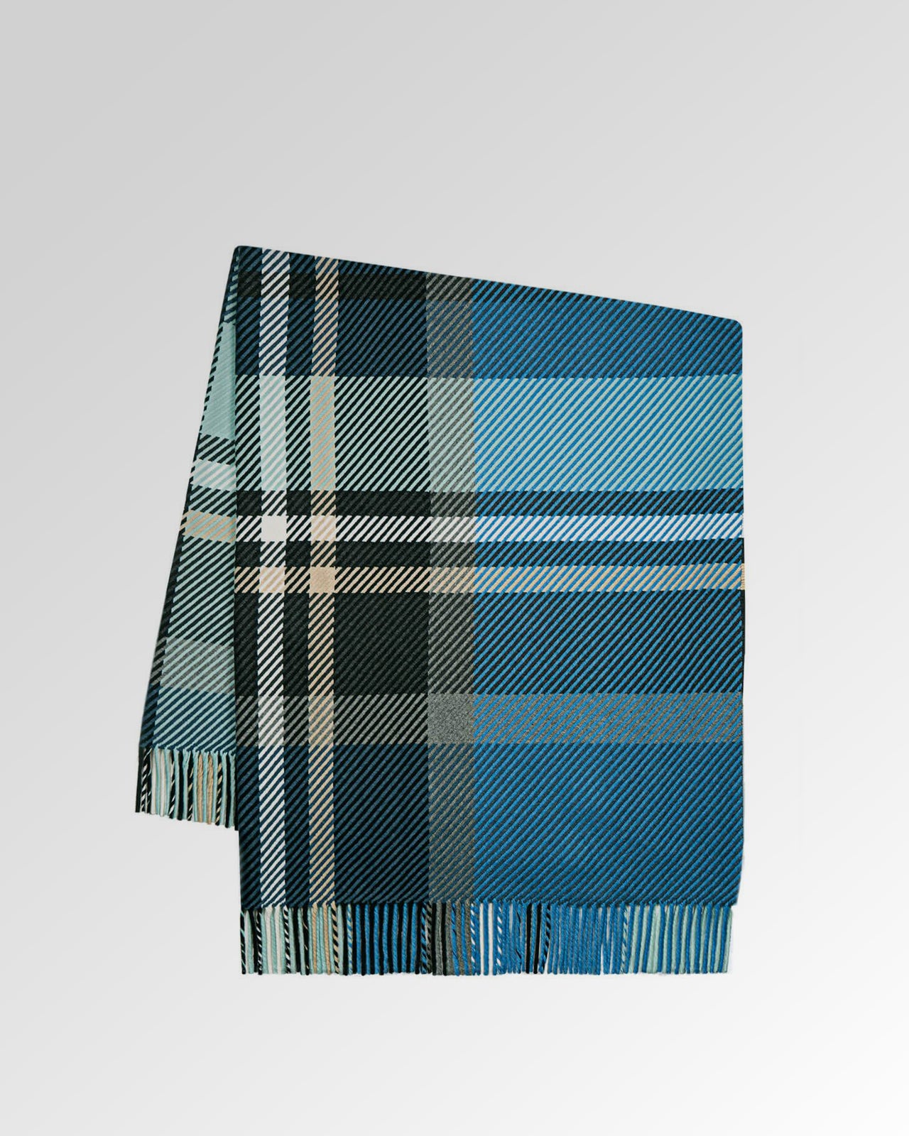 Darcy Tartan Luxury Wool Throw