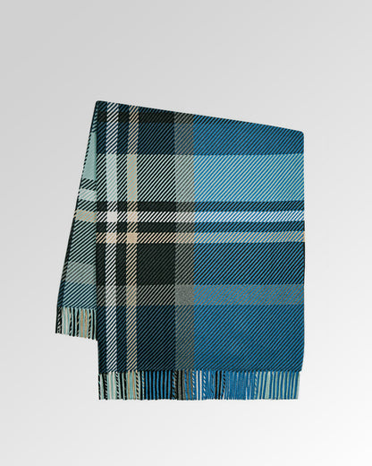 Darcy Tartan Luxury Wool Throw