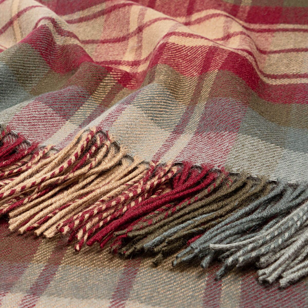 Border Lambswool Blanket
