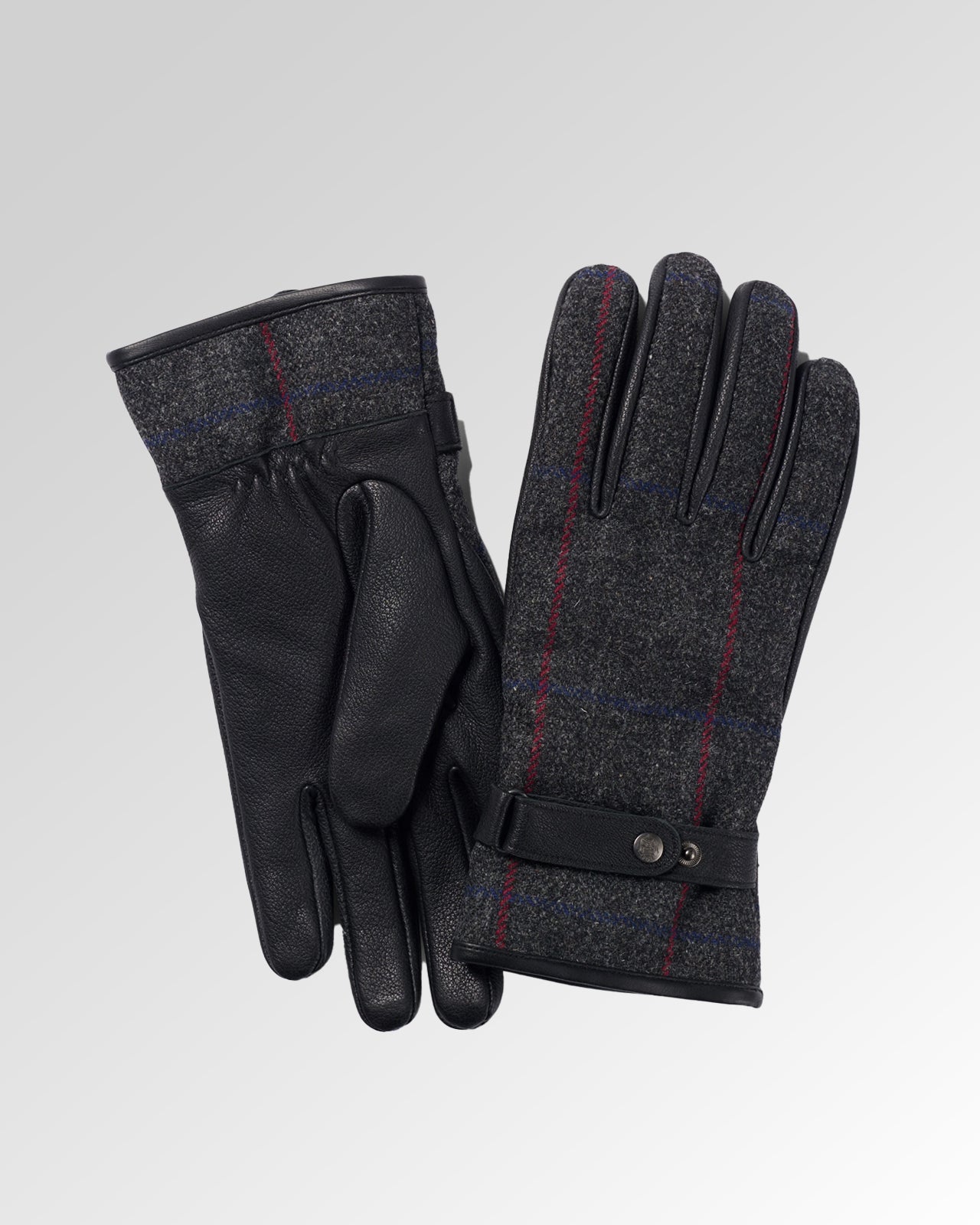 Waterproof Tweed Leather Gloves