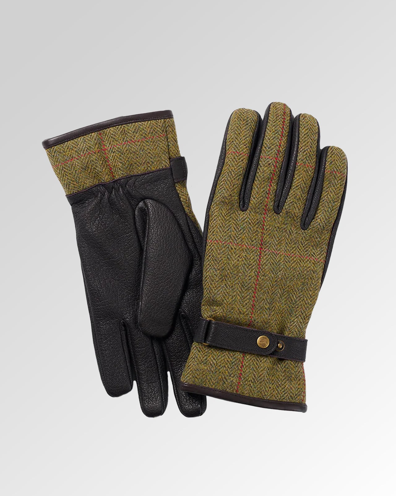 Waterproof Tweed Leather Gloves