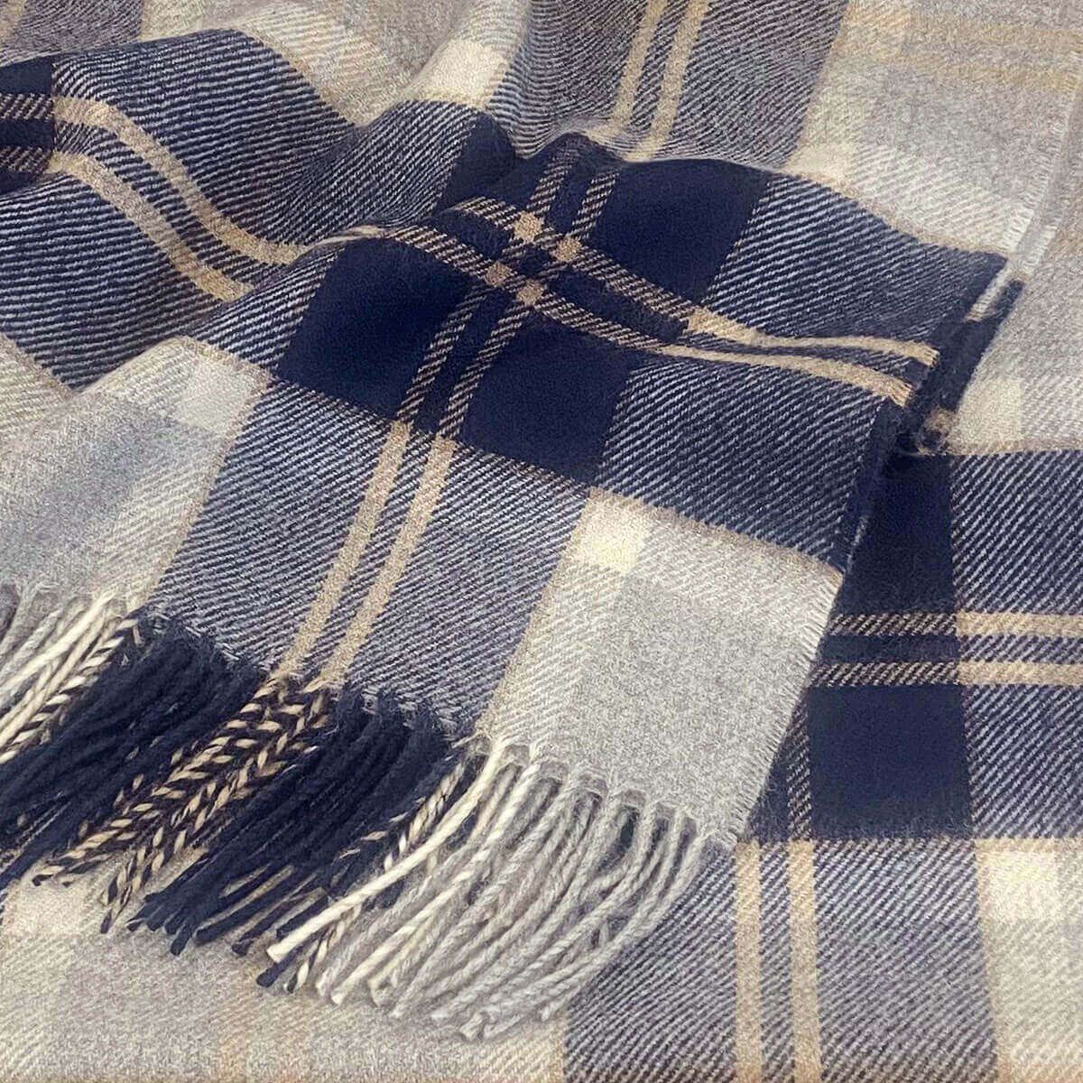 Border Lambswool Blanket