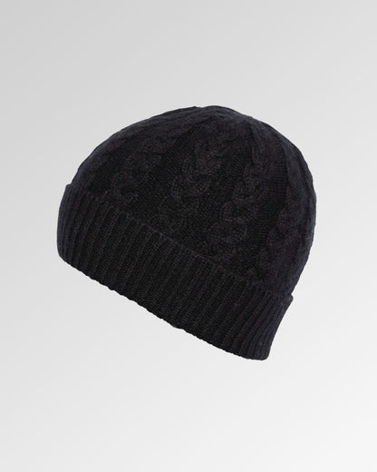 Cable Knit Cashmere Beanie