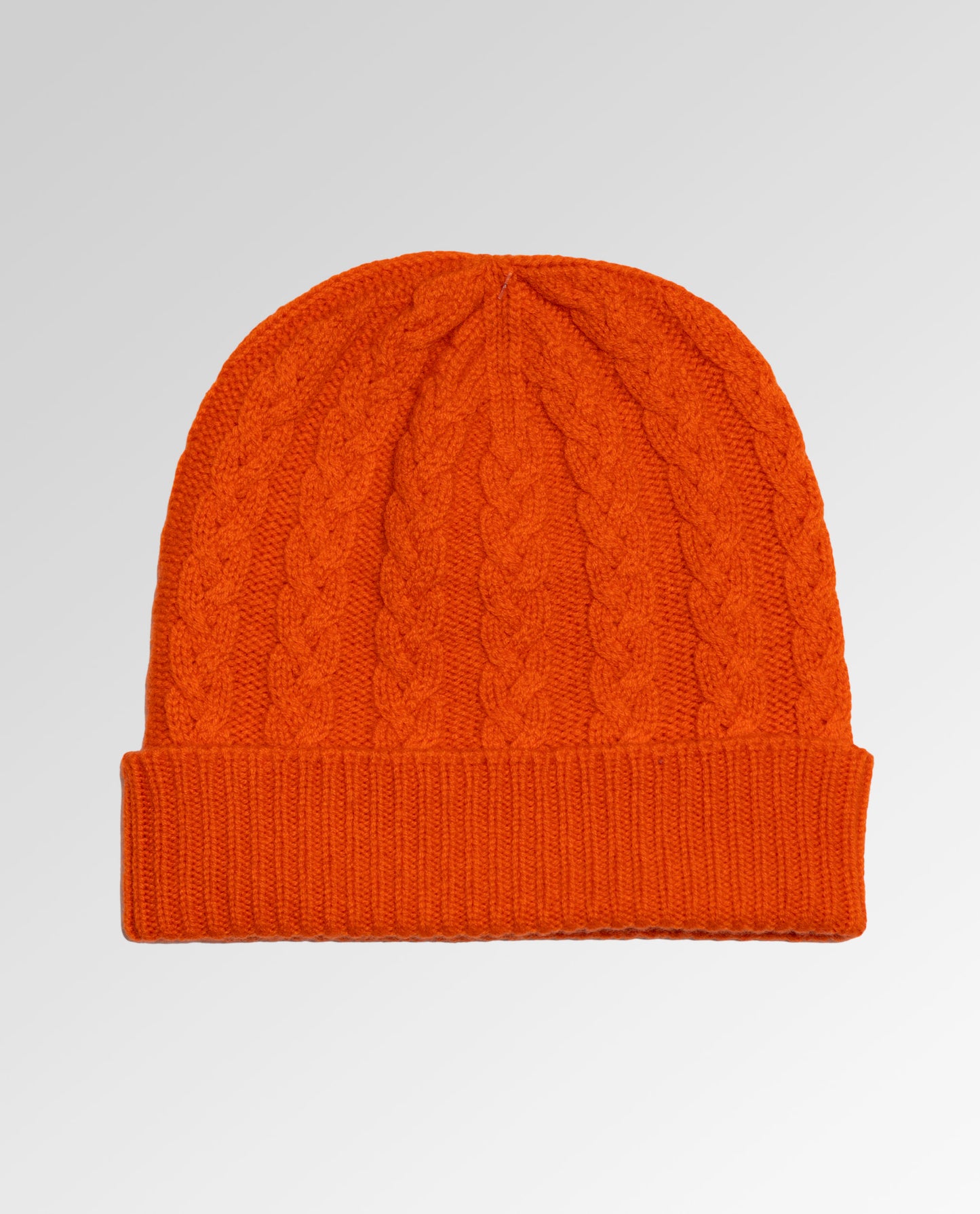 Cable Knit Cashmere Beanie