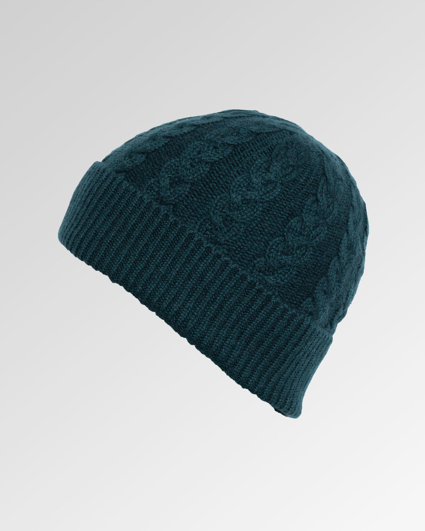 Cable Knit Cashmere Beanie