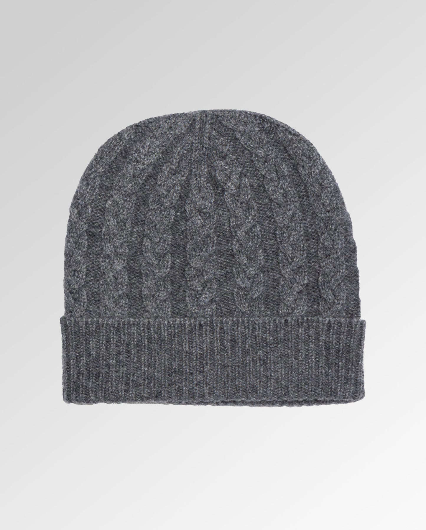 Cable Knit Cashmere Beanie