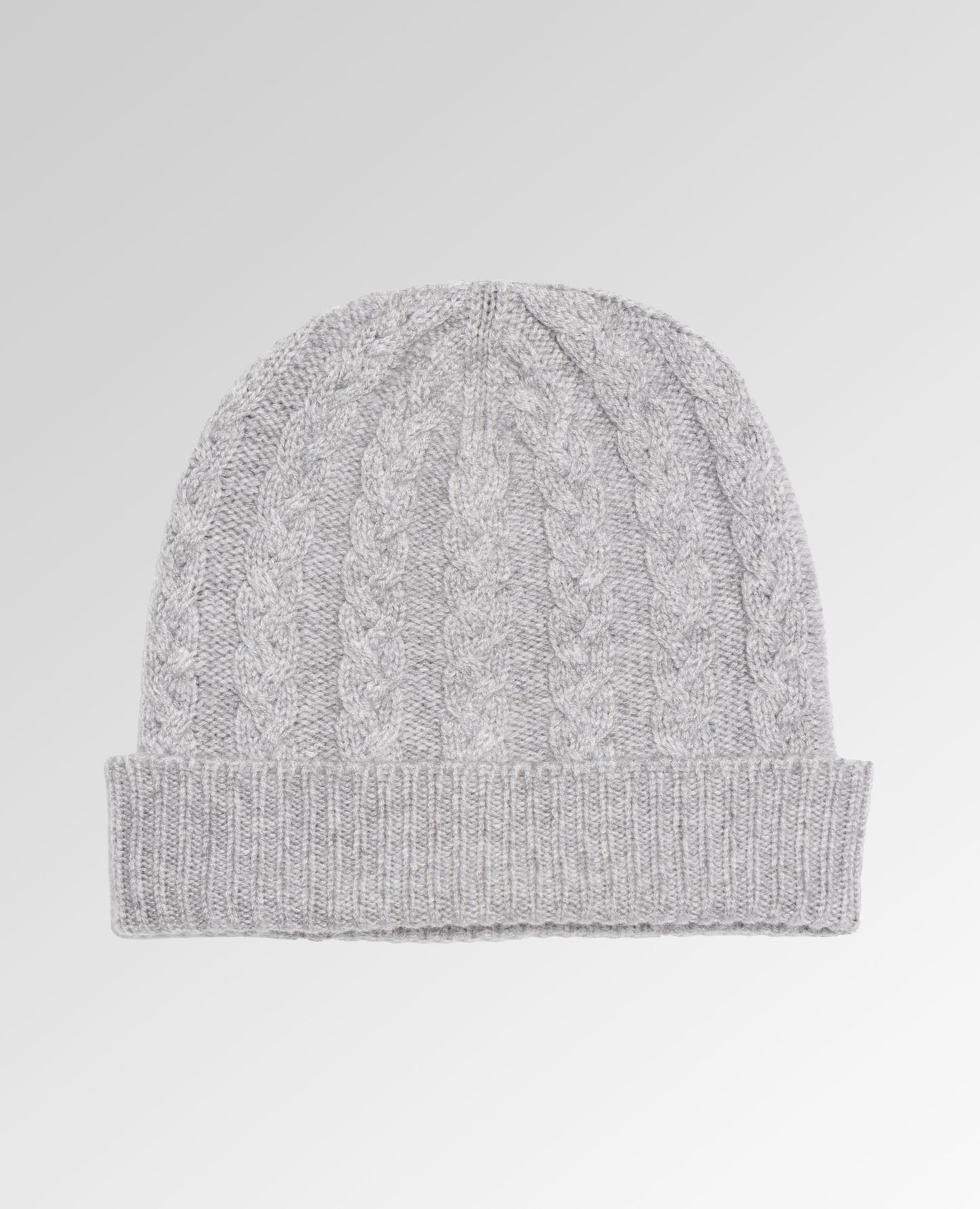 Cable Knit Cashmere Beanie