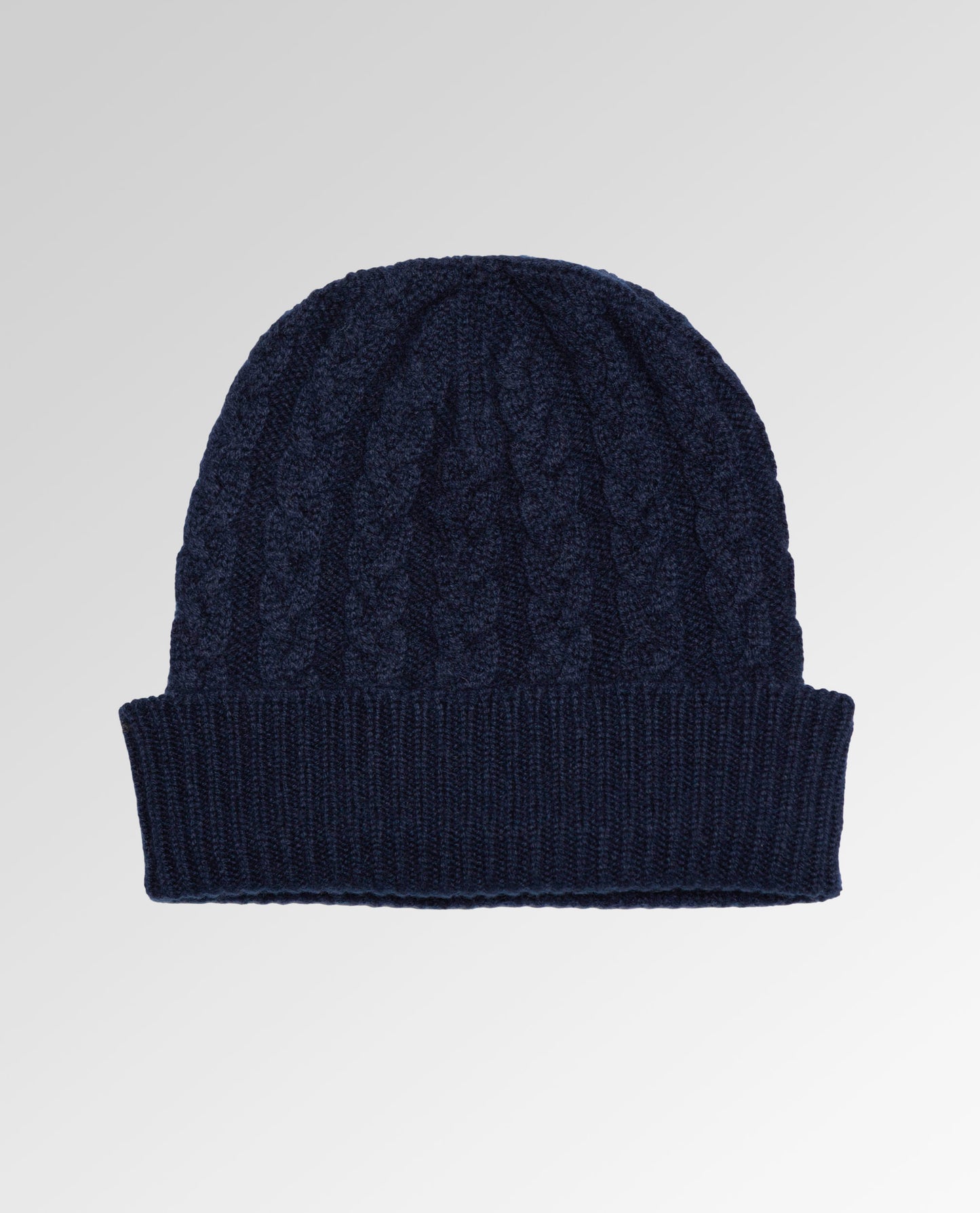 Cable Knit Cashmere Beanie