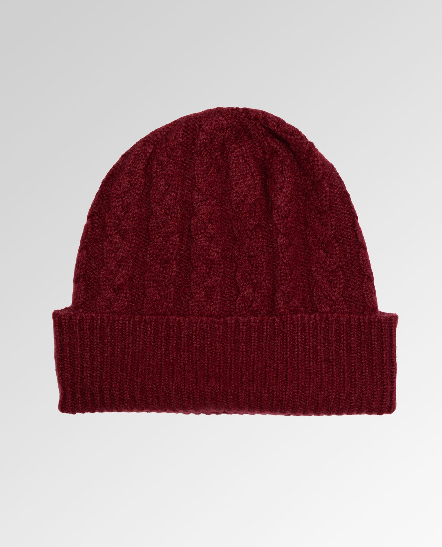 Cable Knit Cashmere Beanie