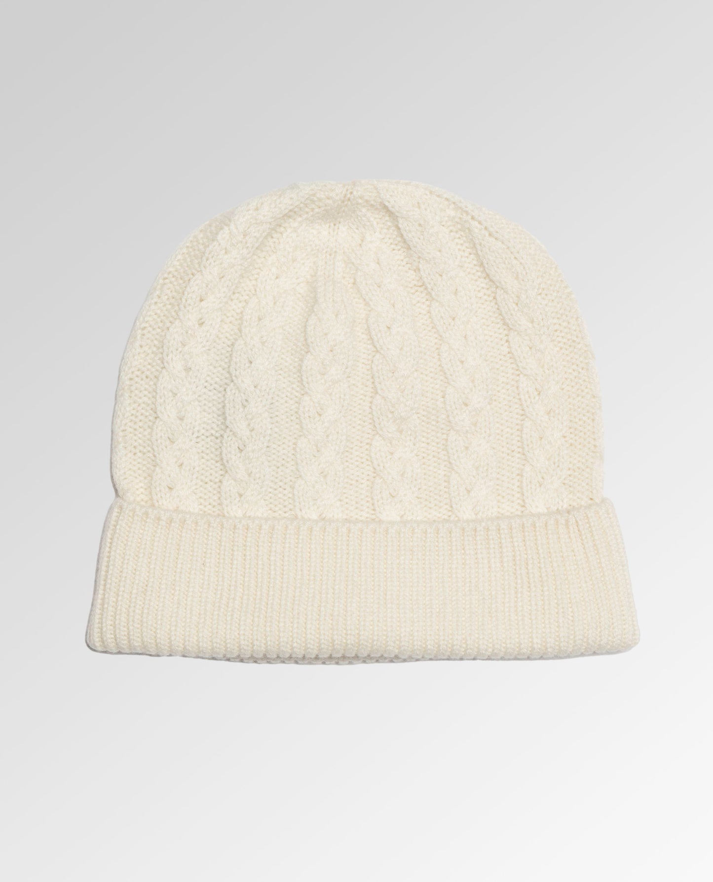 Cable Knit Cashmere Beanie