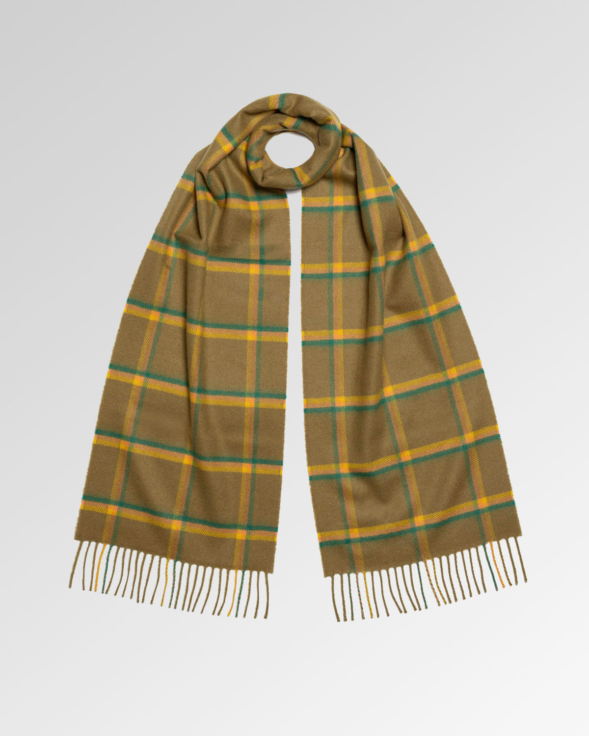 Tartan Cashmere Scarf