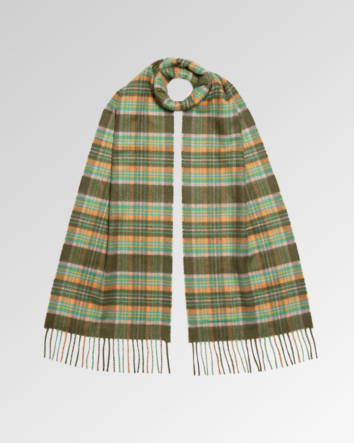 Tartan Cashmere Scarf