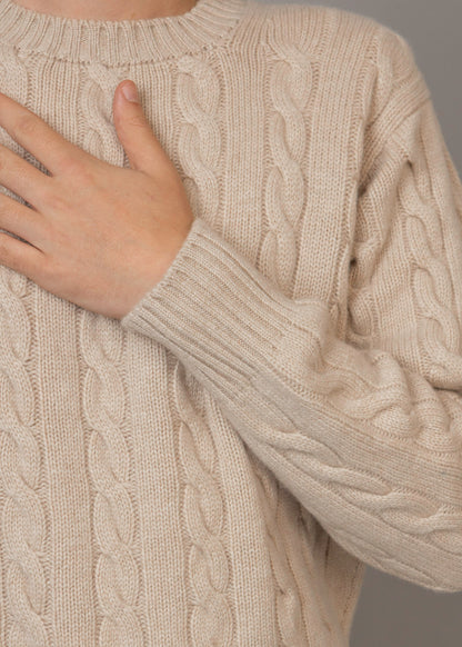 Donegal Cable Knit Jumper