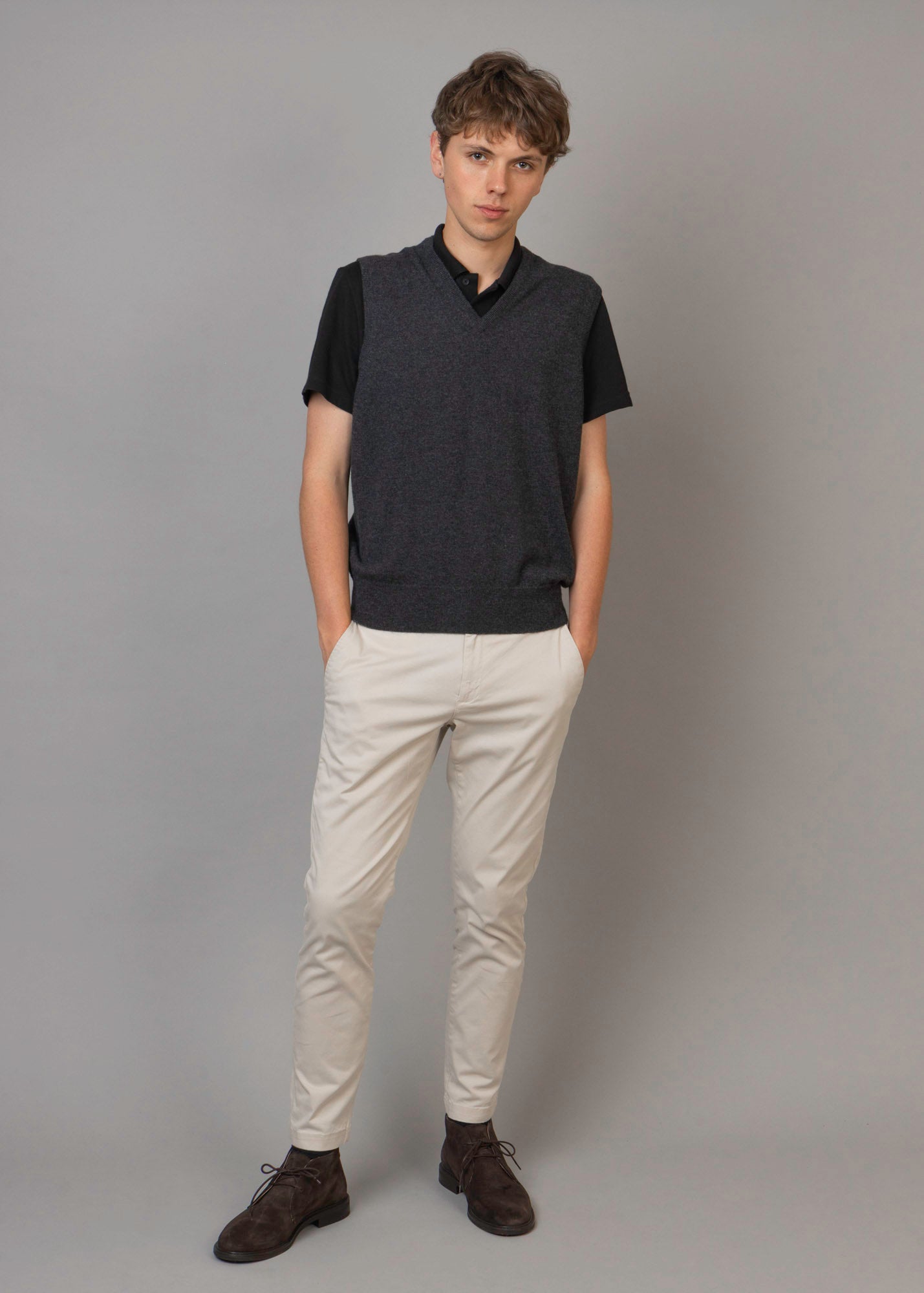 Classic Cashmere Sleeveless Slipover