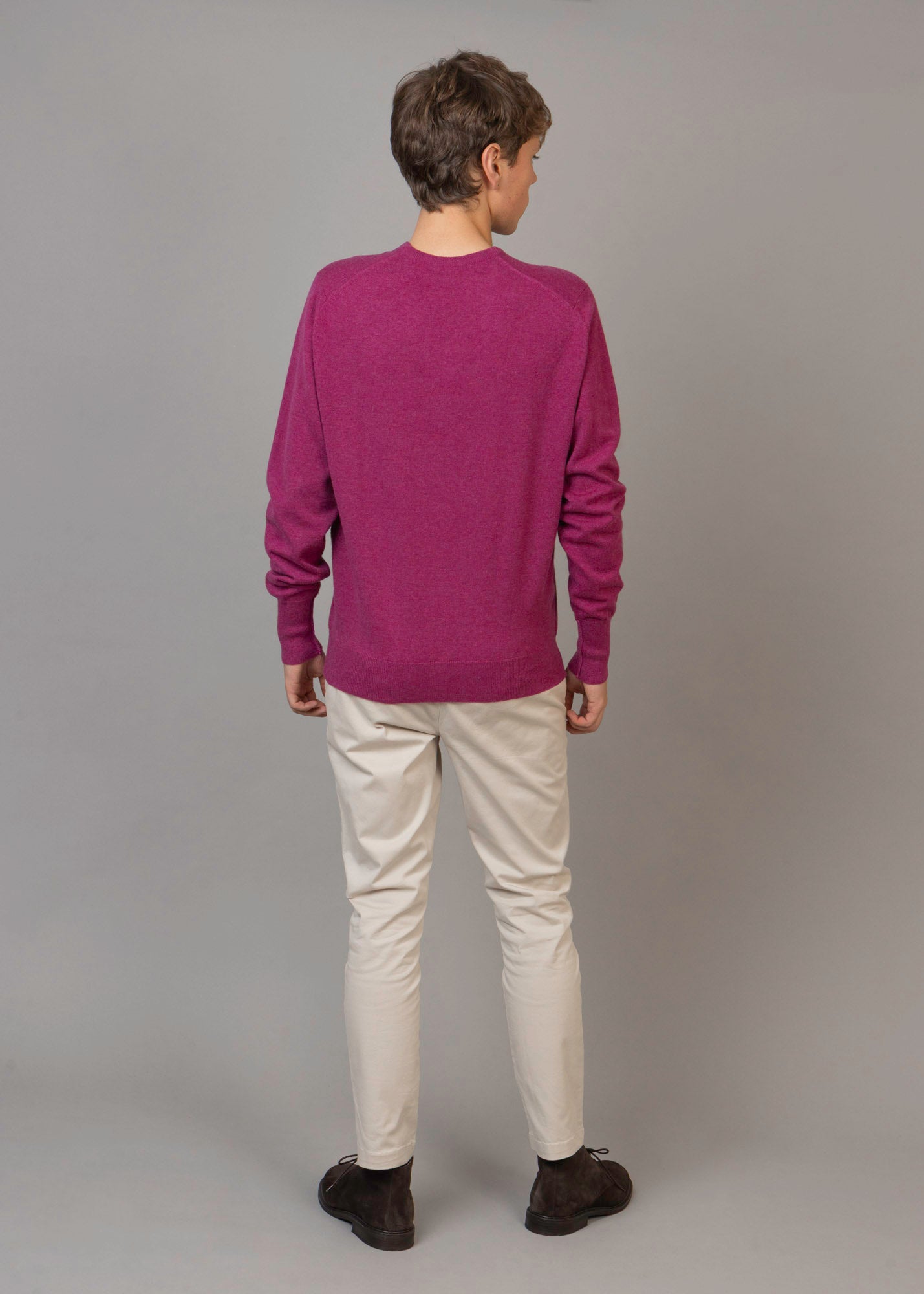 Superfine Cashmere V-Neck Jumper