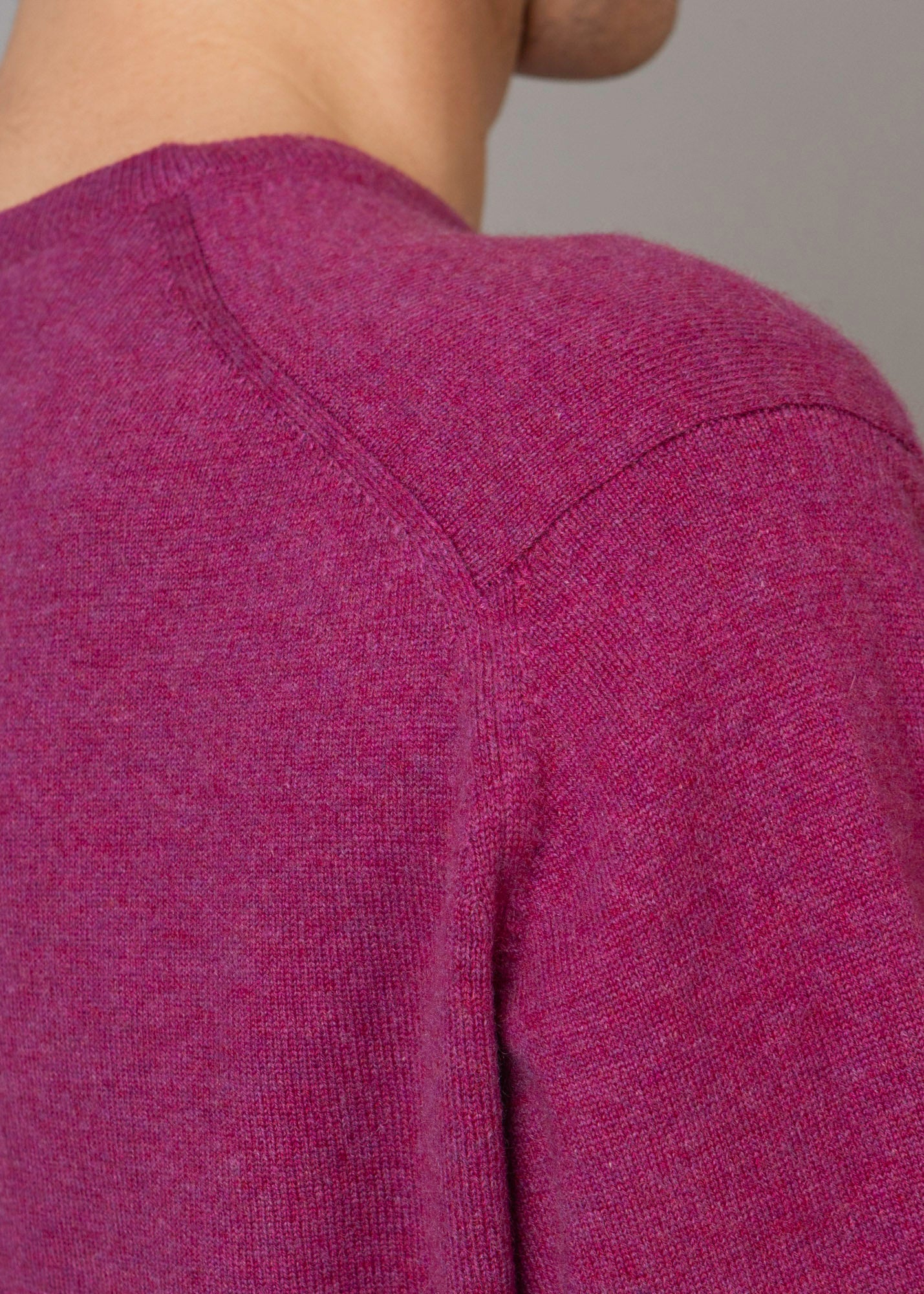 Superfine Cashmere V-Neck Jumper