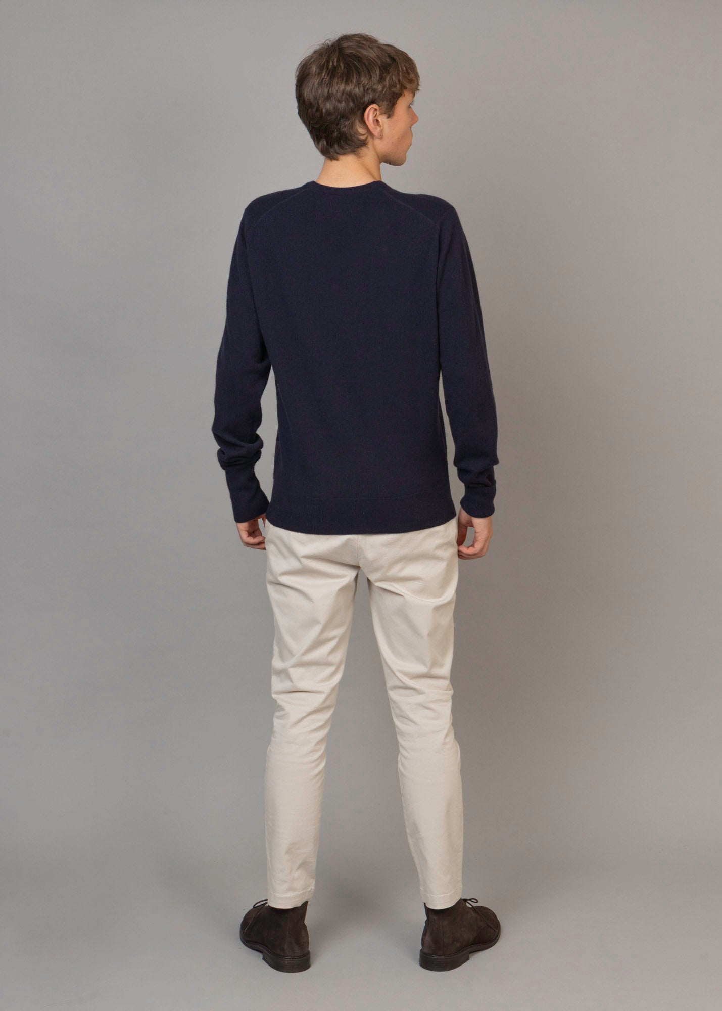 Superfine Cashmere V-Neck Jumper