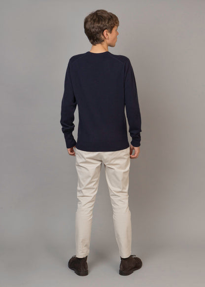 Superfine Cashmere V-Neck Jumper