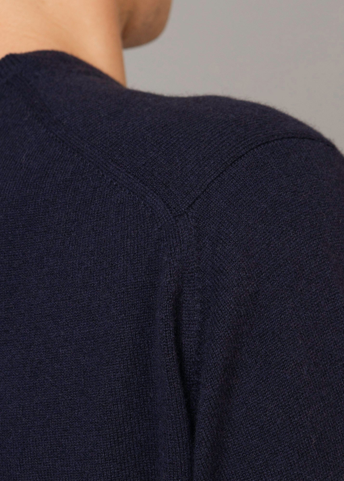 Superfine Cashmere V-Neck Jumper