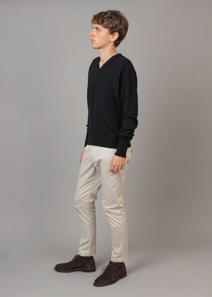 Superfine Cashmere V-Neck Jumper