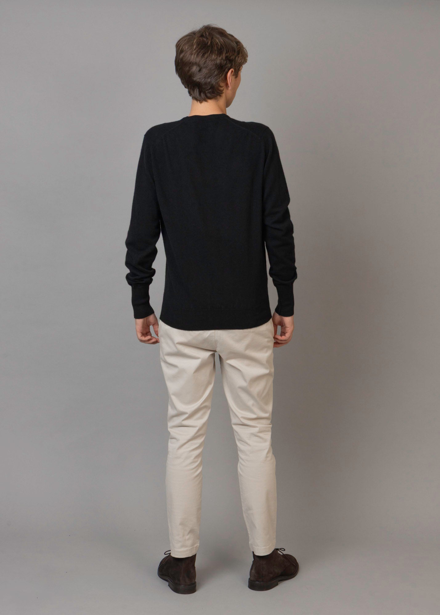 Superfine Cashmere V-Neck Jumper