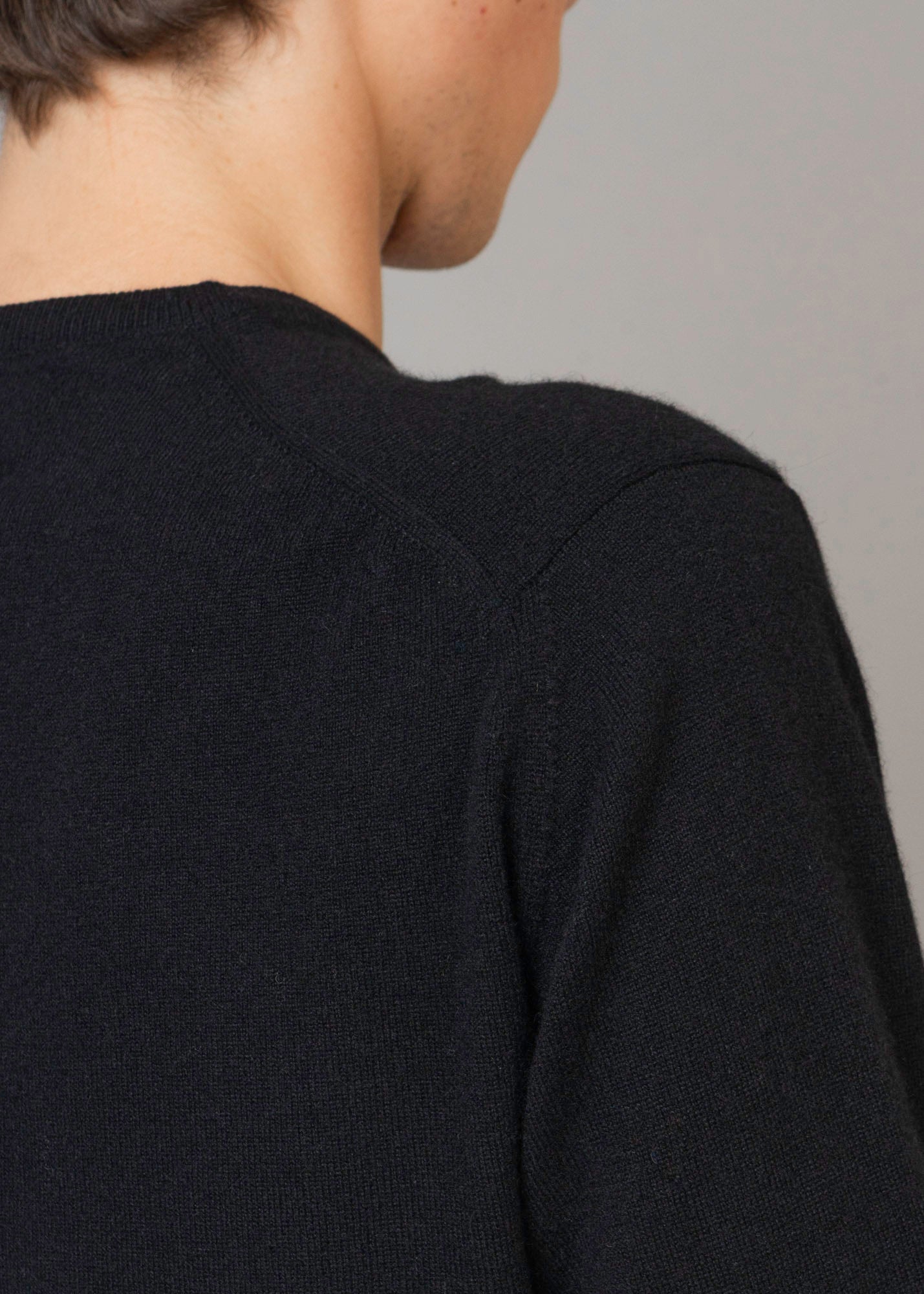 Superfine Cashmere V-Neck Jumper