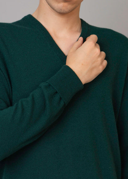 Superfine Cashmere V-Neck Jumper