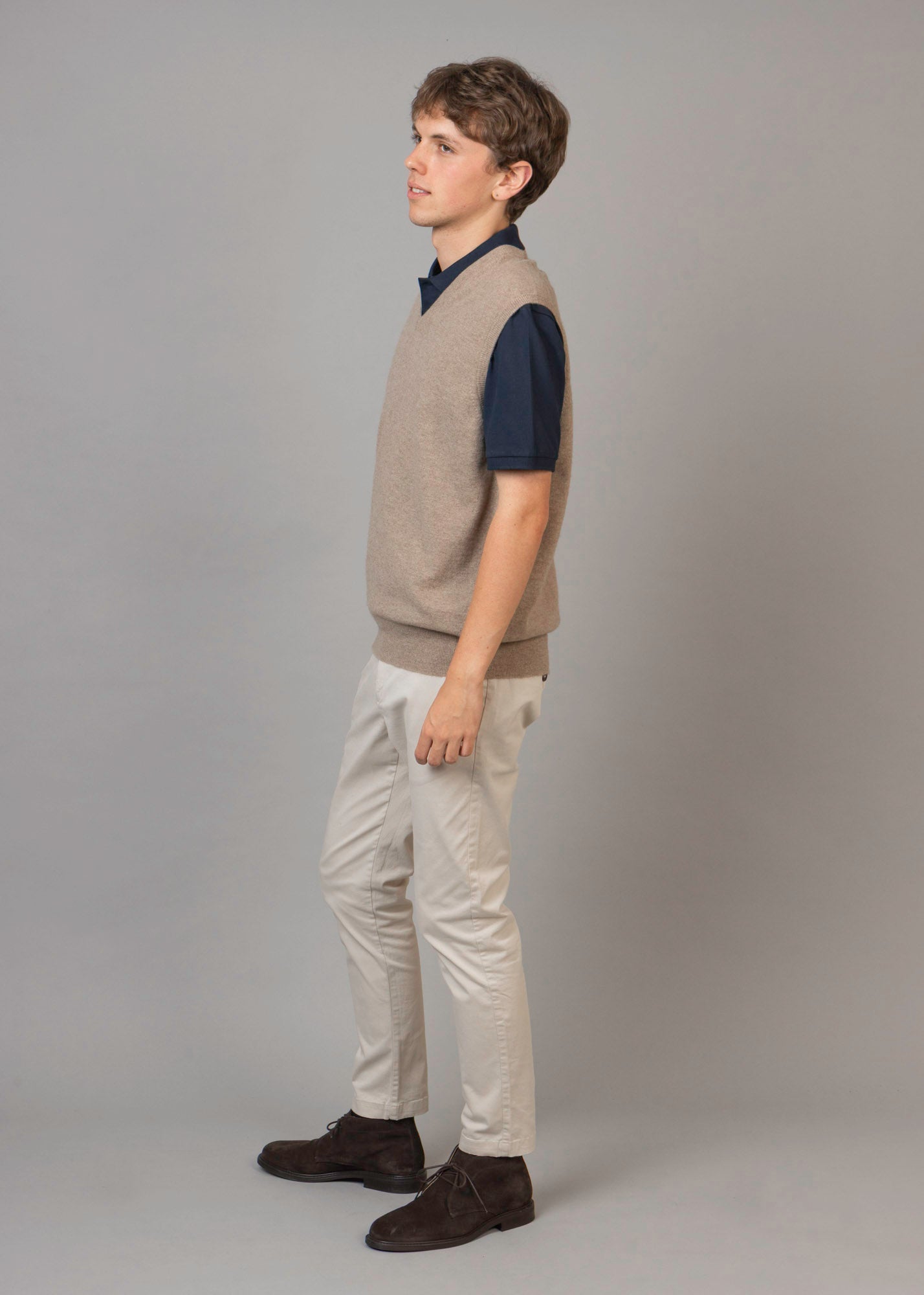 Classic Cashmere Sleeveless Slipover