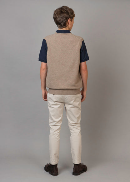 Classic Cashmere Sleeveless Slipover