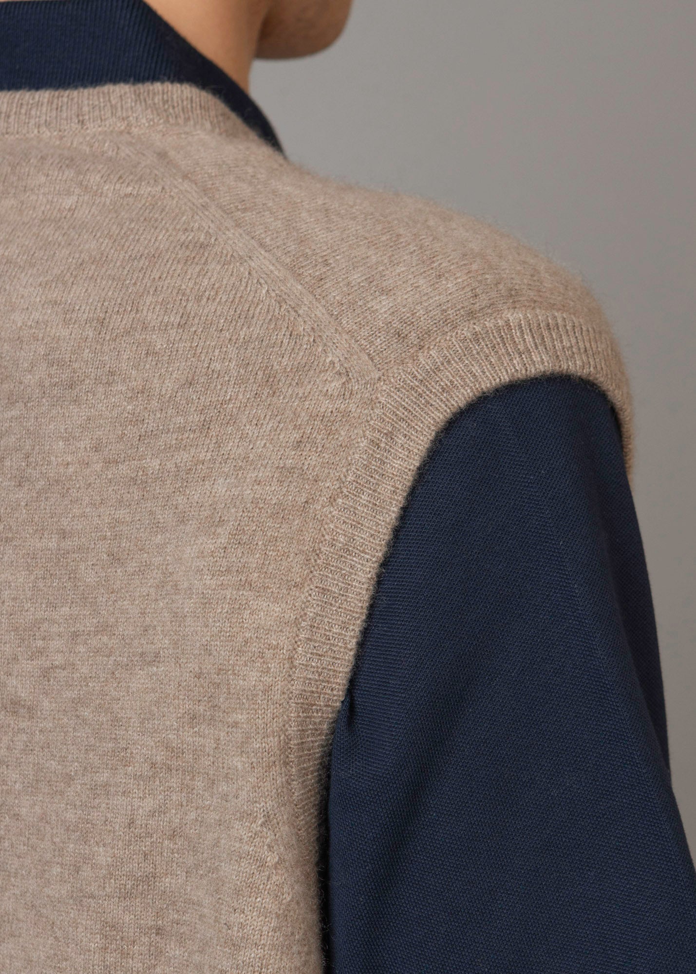 Classic Cashmere Sleeveless Slipover