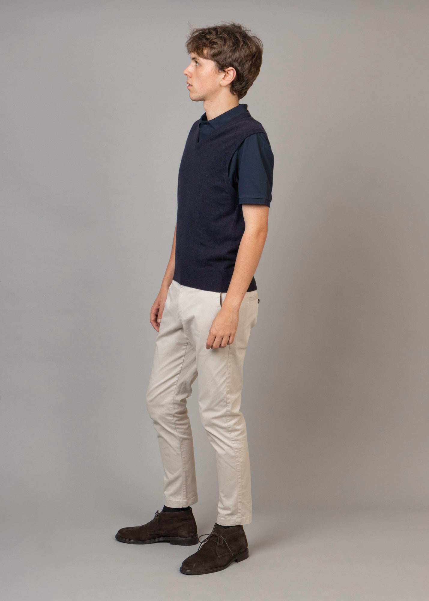 Classic Cashmere Sleeveless Slipover