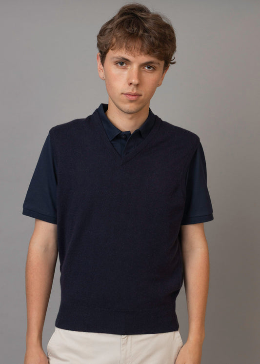 Classic Cashmere Sleeveless Slipover